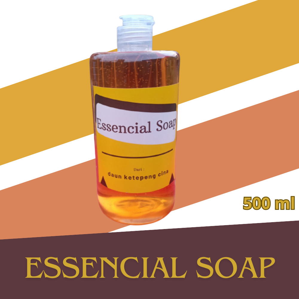 Essencial Soap Sabun Kesehatan Ekstrak Daun Ketepeng Cina, Meredakan Gatal Kulit dan Masalah Kulit