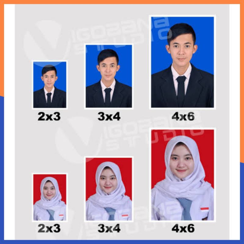

JASA CETAK FOTO 2X3, 3X4, 4X6, DAN JASA GANTI BACKGROUND FOTO