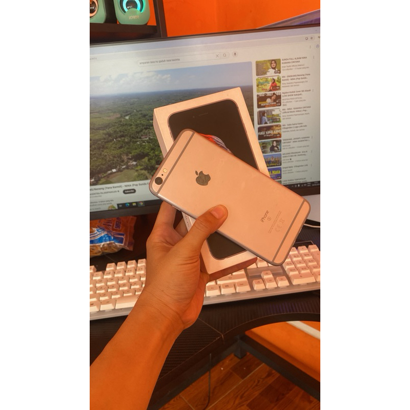 iphone 6s plus 32GB ibox resmi fullset