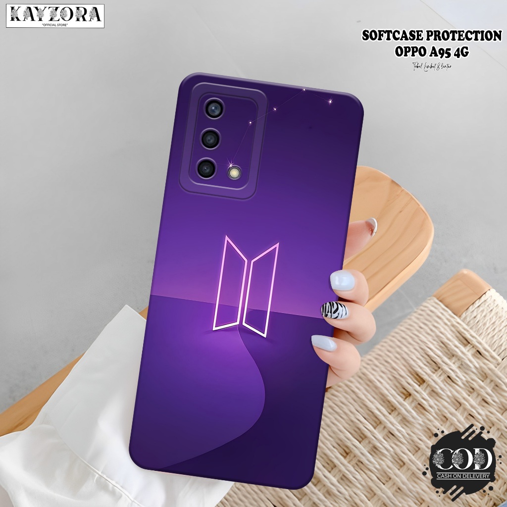 Case Hp OPPO A95 4G Terbaru - KAYZORA - Fashion Case K Pop - Softcase OPPO A95 4G - Silikon Tpu Pro 