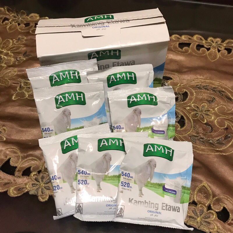 

BISA PER SACHET SUSU KAMBING ETAWA AMH ORIGINAL / AMH JAHE MERAH HABATUSSAUDA