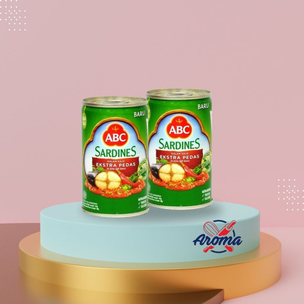 

ABC Sardines / Sarden Extra Pedas 155gr | Sardines