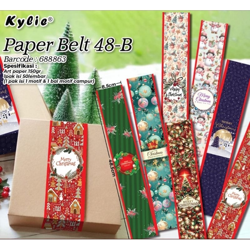 

Label natal paperbelt christmas (10pc)