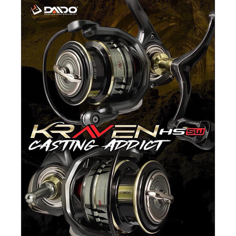 REEL DAIDO KRAVEN HS SW 2000 & 3000 POWER HANDLE