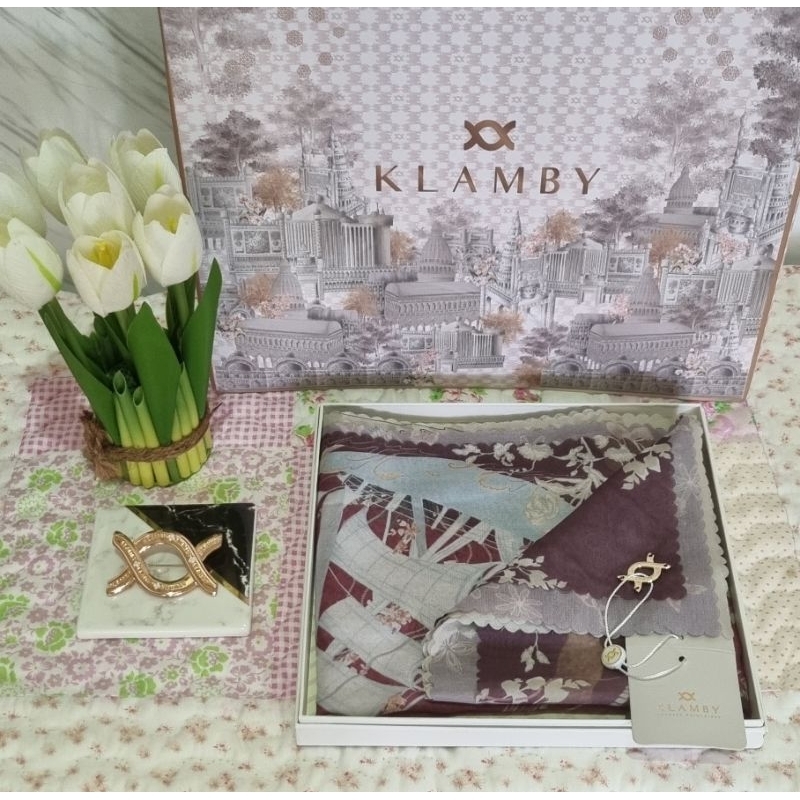 Archipelago Scarf by Wearing Klamby Colour Rafflesia SOLD