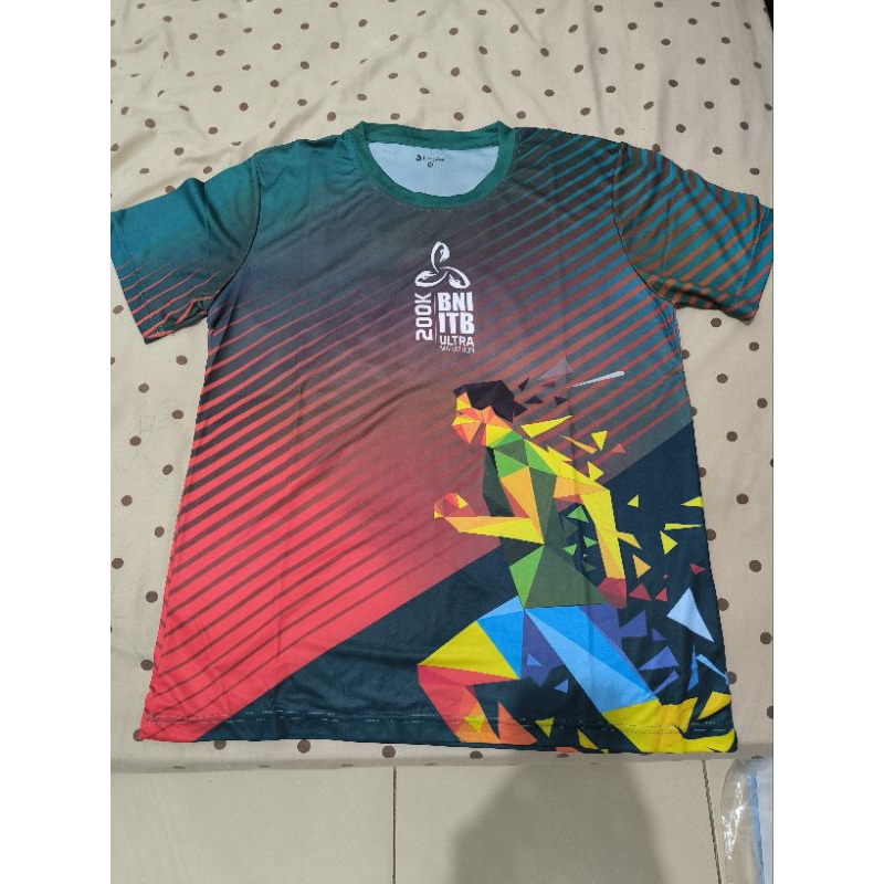 baju lari dry fit jersey race itb ultra 200k 2019