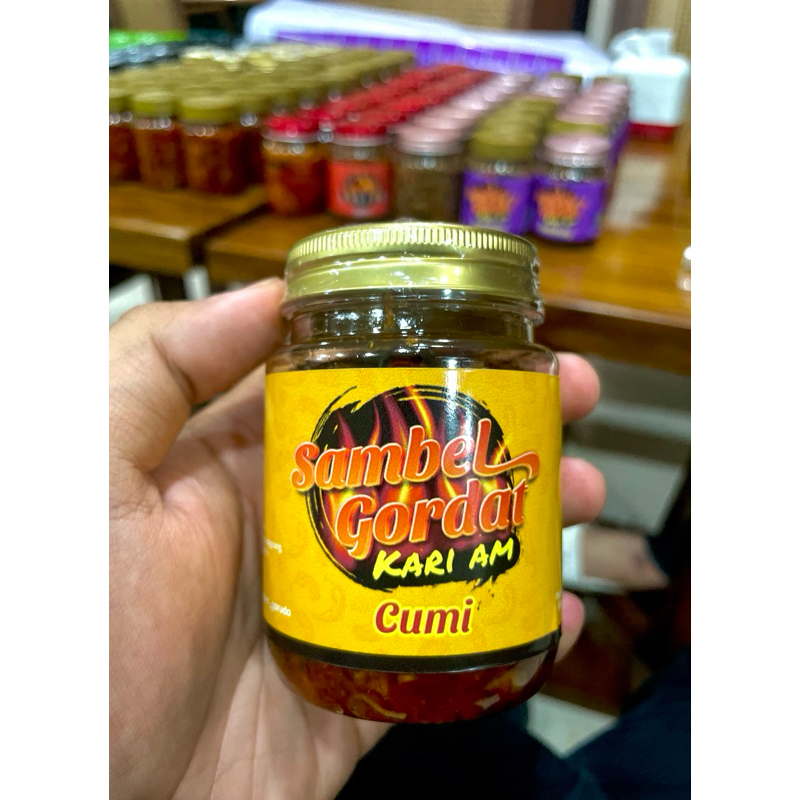 

SAMBAL GORDAT CUMI PEDAS