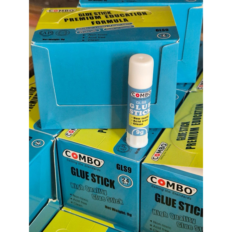 

Lem Kertas Putar Glue Stick Combo 9gr (2 LUSIN)