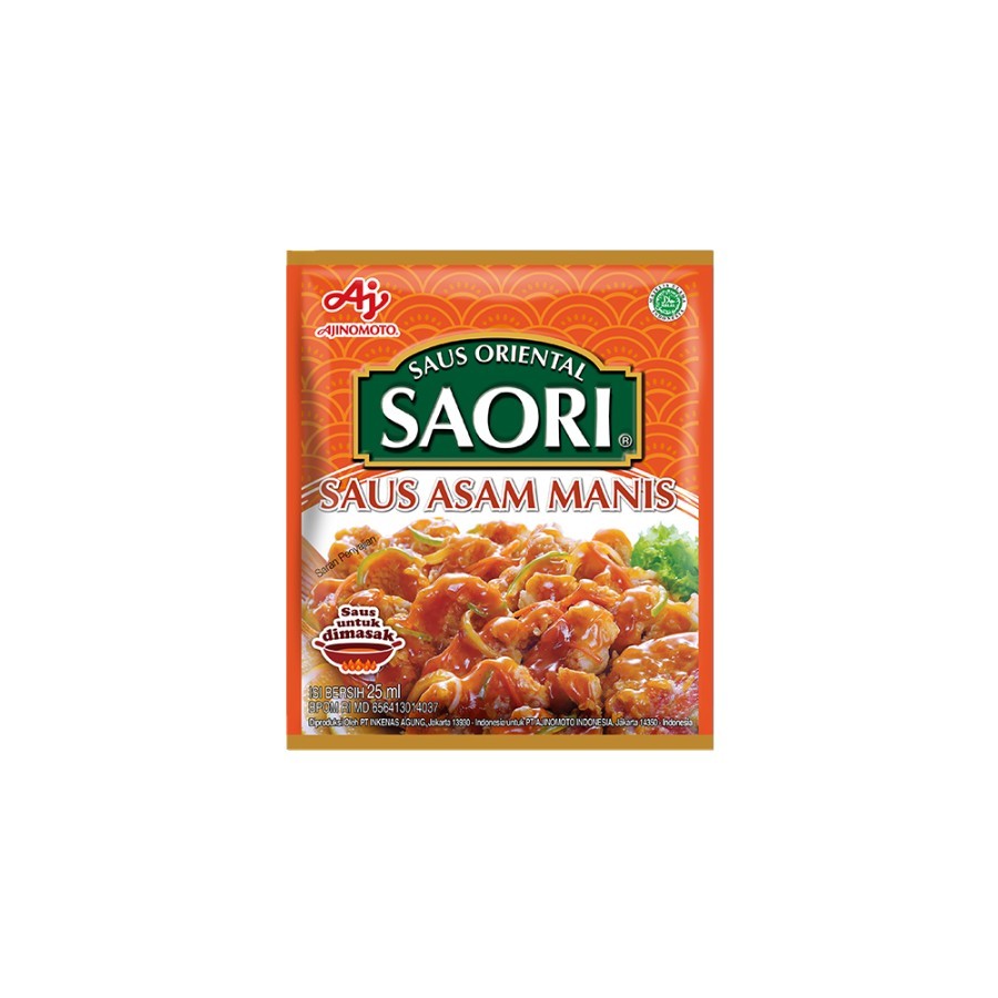 

Saori Saus Sachet 1 Pcs - Asam Manis