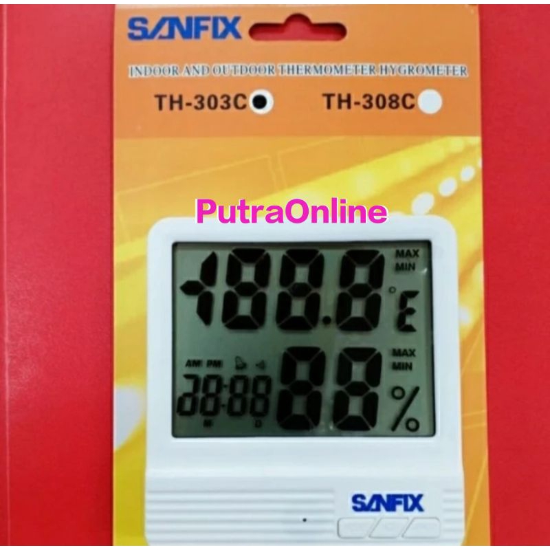 Thermometer / Higrometer SANFIX TH303C / Sanfix TH 303 C