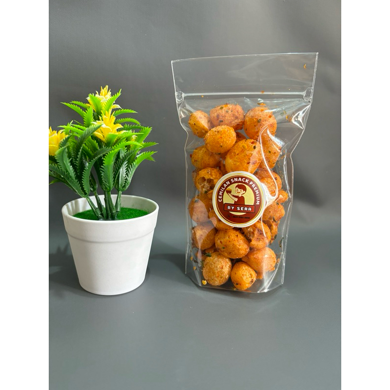 

Snack Kelereng Pedas Daun Jeruk / 60gram
