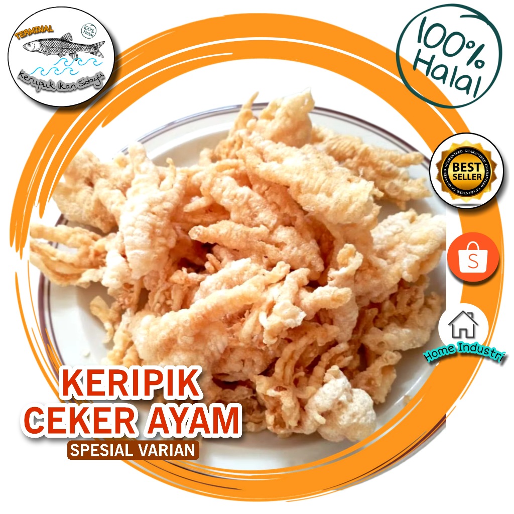 

KERIPIK CEKER Spesial Crispy Enak MURAH