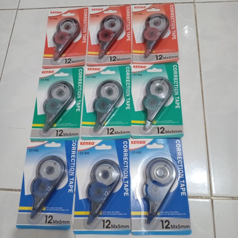 

Tip ex/tape kenko CT 902 12m (pcs)