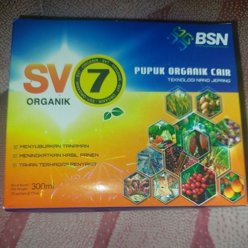 1 BOX PUPUK SV7