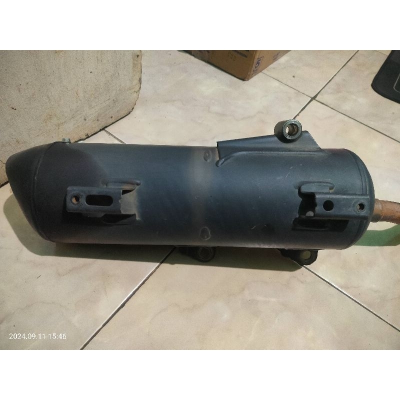 Knalpot original bobokan Aerox new bobokan CMS