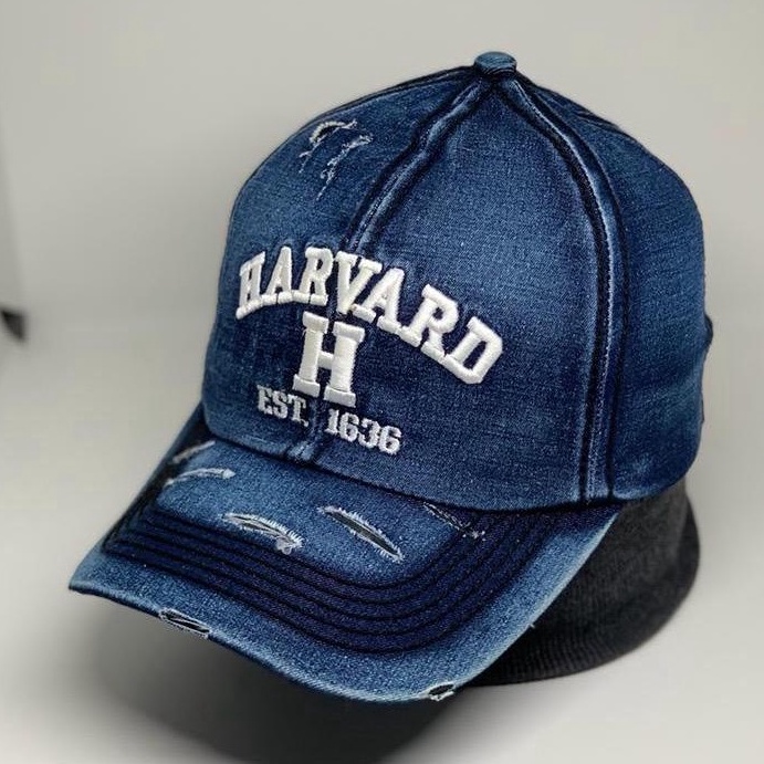 Hadir Favorit  Topi HARVARD Jeans Topi Pria Distro Original MurahTopi Baseball Pria Keren Simpel Keg