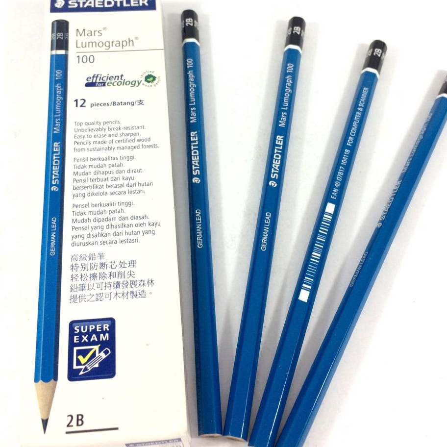 

MEN SALE Pensil 2B Staedtler 12 pcs