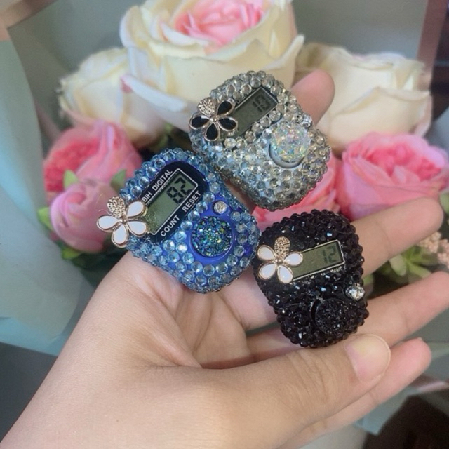 Tasbih digital “MANIK” Tasbih digital cantik,Tasbih digital cincin