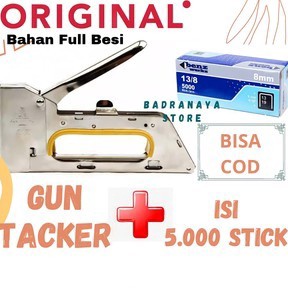 

BEST SELLER Stapler Tembak Dan Isinya yang cocok tacker dan isi tacker yang cocok Steples ISI tacker