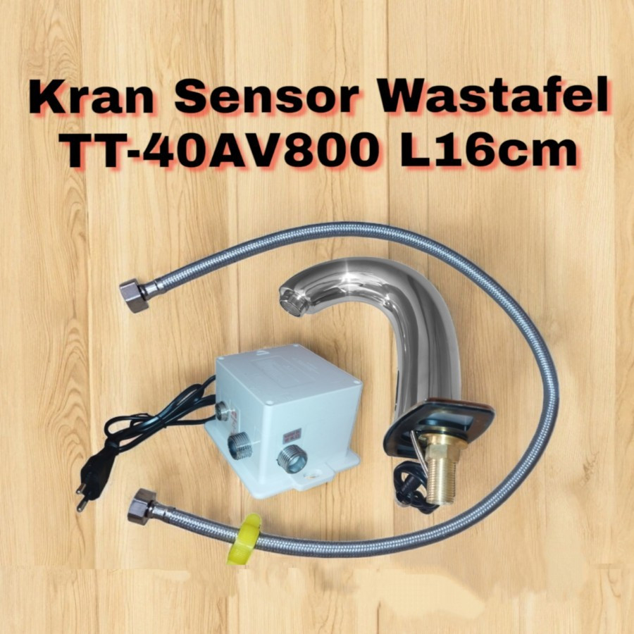 Kran Sensor Wastafel Otomatis TT-40VA800 Tinggi 16 CM