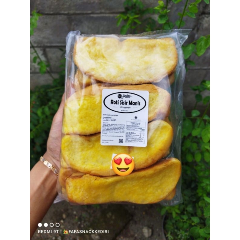 

Pinggiran Roti Sisir Manis Mentega Jordan isi 20pcs