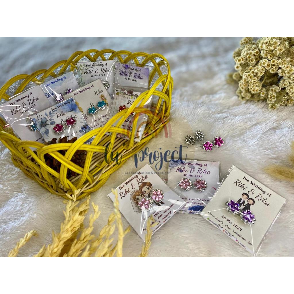 10pcs Souvenir Bross dagu  untuk wedding/pernikahan, syukuran aqiqah, khitanan dan ulang tahun + fre