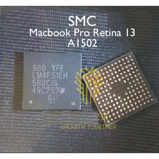 IC SMC Macbook Pro Retina 2013 - 2015 A1502 A1398 980 YFE LM4FS1EH IC BGA Macbook Pro A1502 A1398 Ma