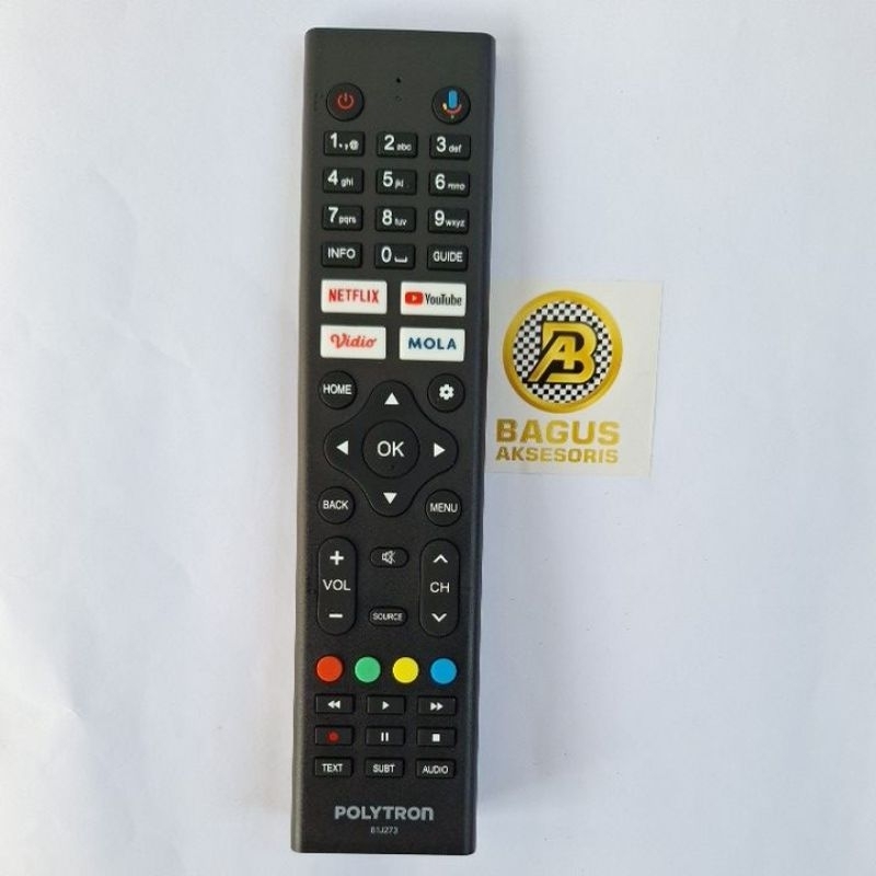 REMOT REMOTE LED ANDROID POLYTRON 81J273 ORIGINAL