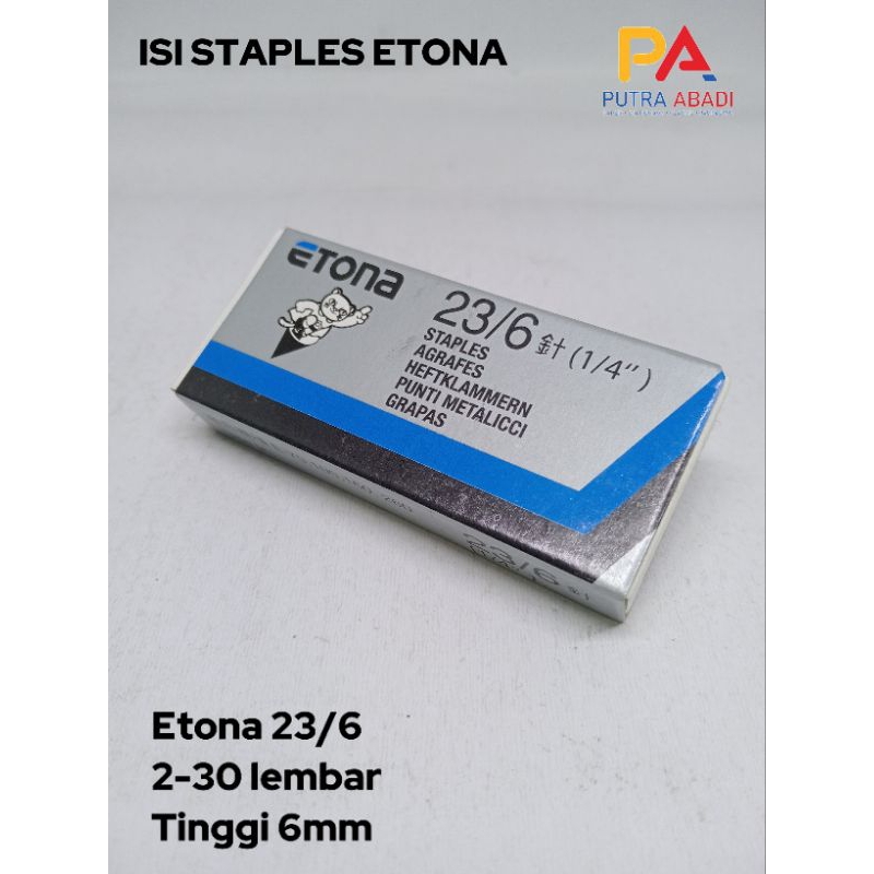

Isi Staples Etona 23/6
