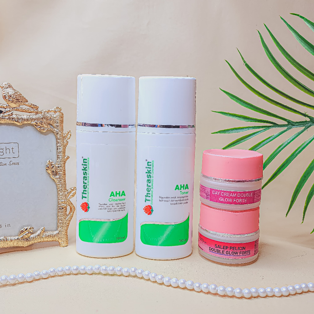 Paket Flek Glowing Double Glow Forte / Paket Flek Glowing Day & Night Forte