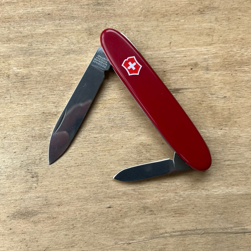 victorinox excelsior 84mm merah (original bekas)