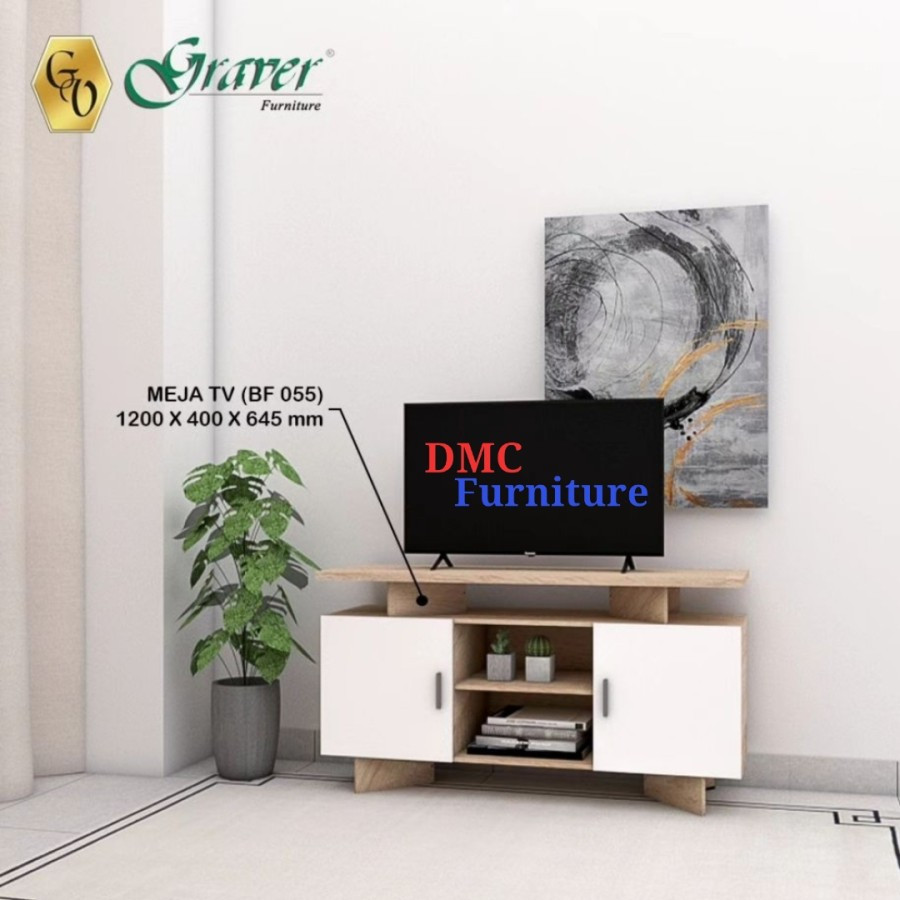 Rak tv 120 meja tv bufet tv rak tv minimalis modern bandung