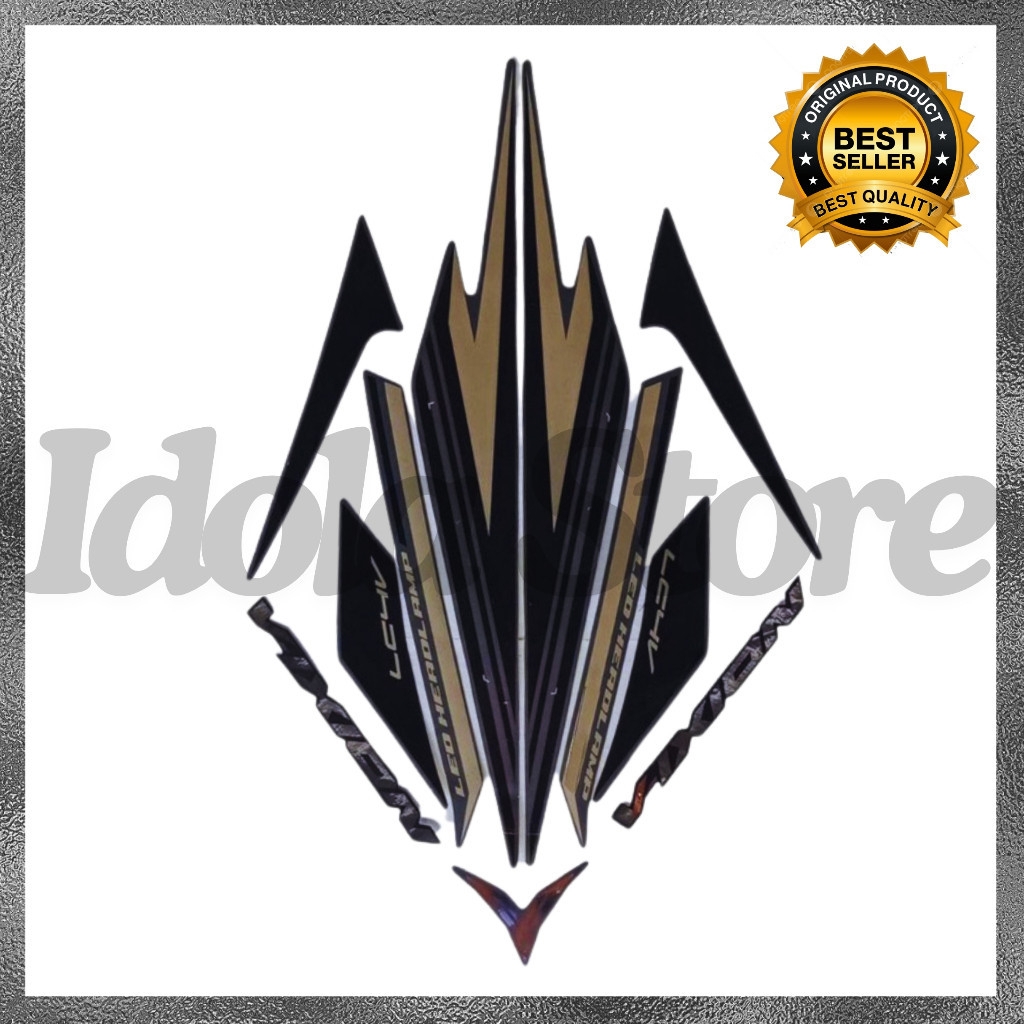 Stiker Striping Yamaha Vixion New 2018 Hitam List Stiker Standar Vixion New 2018 Vixion Terbaik