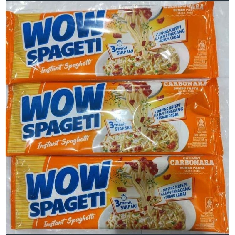 

Wow spageti creamy carbonara 3×88g