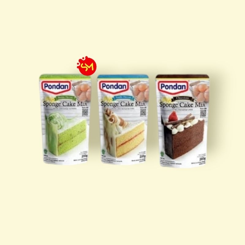 

pondan sponge cake mix 200g