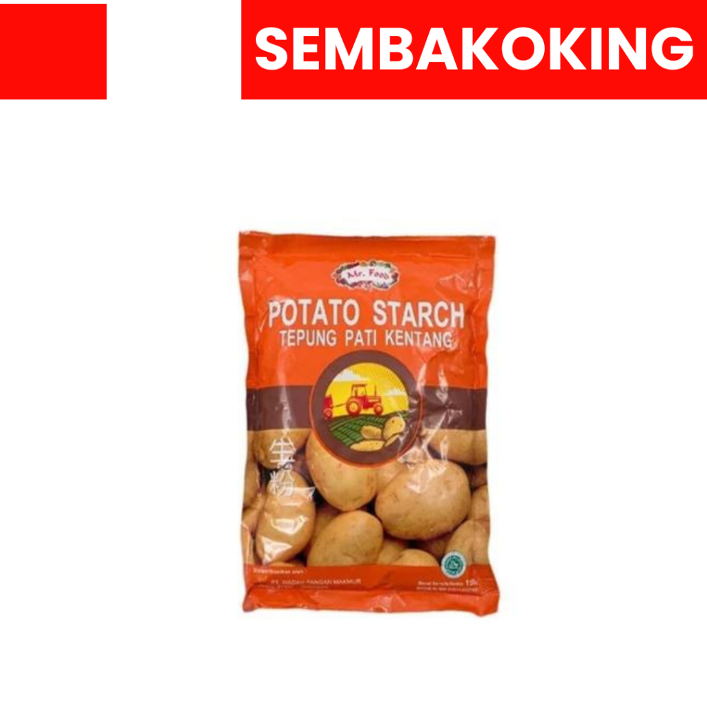 TEPUNG KENTANG/POTATO STARCH/TEPUNG PATI KENTANG MR FOOD 150GR