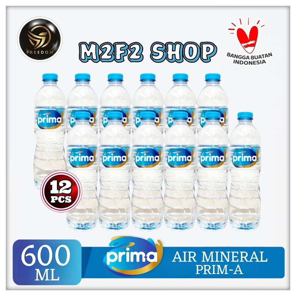 

Air Mineral Prima Botol Tanggung Plastik Pet - 600 ml (Kemasan 12 Pcs)