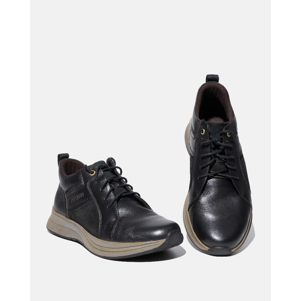 Buccheri sepatu boot pria kasual berbahan dasar full kulit - AS9001.