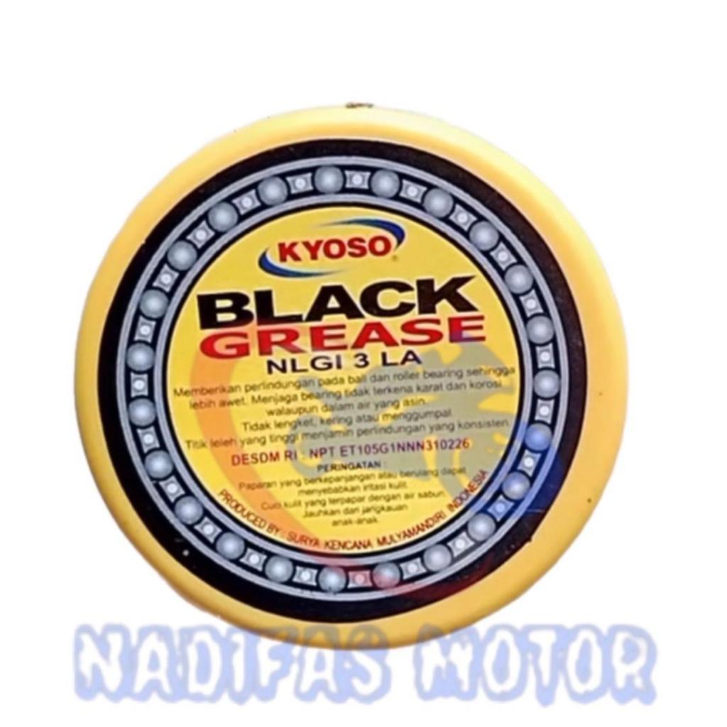 Paslin KYOSO Hitam 100gr Original Chassis Grease Gemuk Pelumas Sepeda Motor