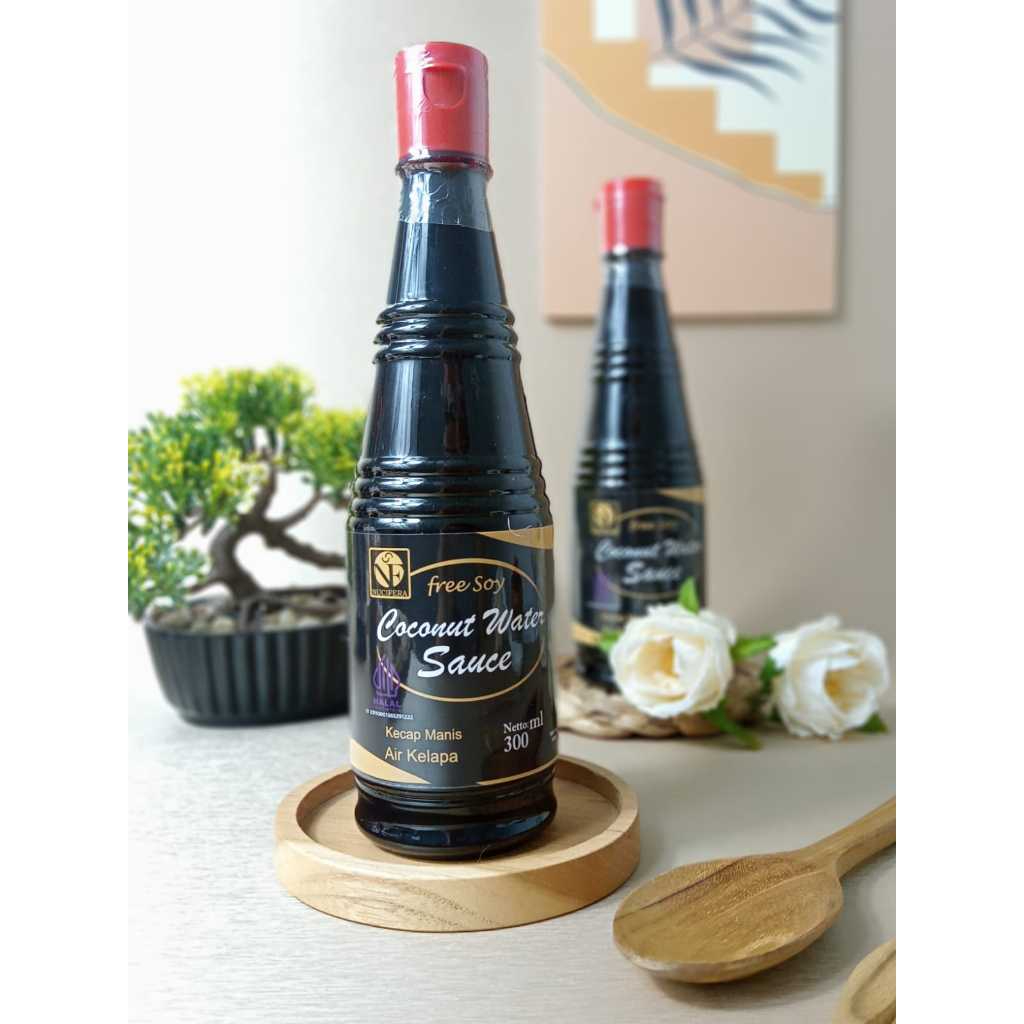 

NUCIFERA Coconut Water Sauce | Kecap Manis Kelapa (Free Soy) 300ml