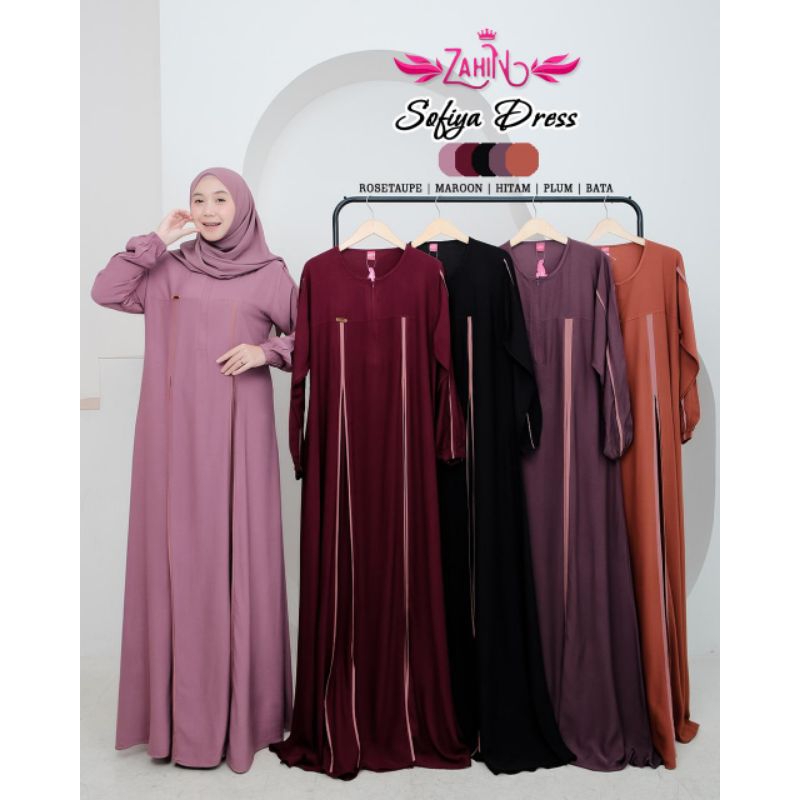 SOFIYA DRESS ORY ZAHIN COLLECTION/VIKA DRESS BY ZAHIN/GAMIS CRINGKEL MURAH/GAMIS BUSUI