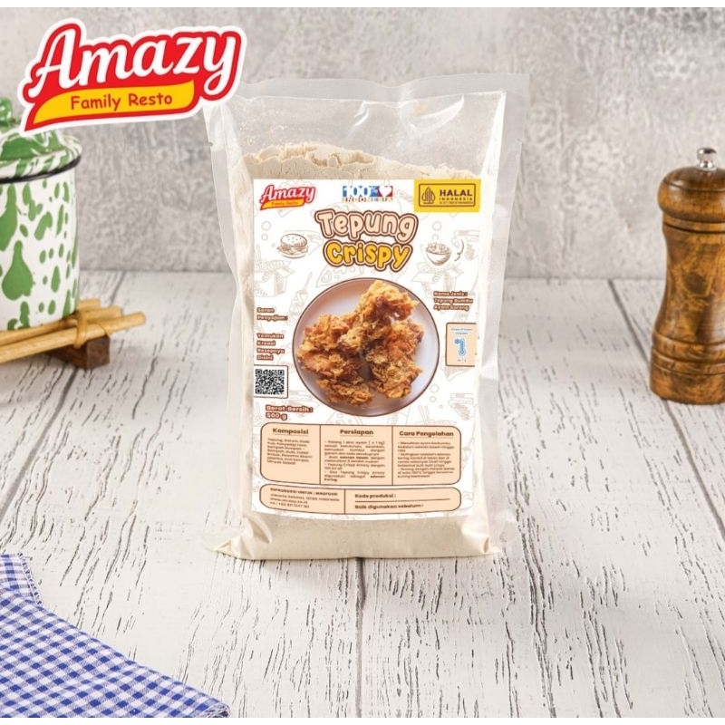 

Amazy Tepung Ayam Crispy 500gram (Halal)