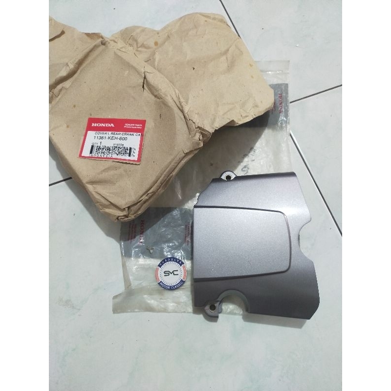 cover tutup gear gir depan Honda Megapro new Megapro Primus ORI AHM 11361-KEH-600