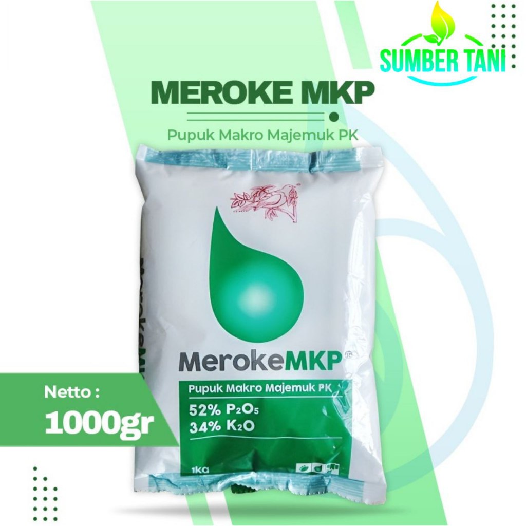 

Pupuk Pembuahan MKP 1kg | PUPUK MEROKE | MONO KALIUM PHOSPHATE