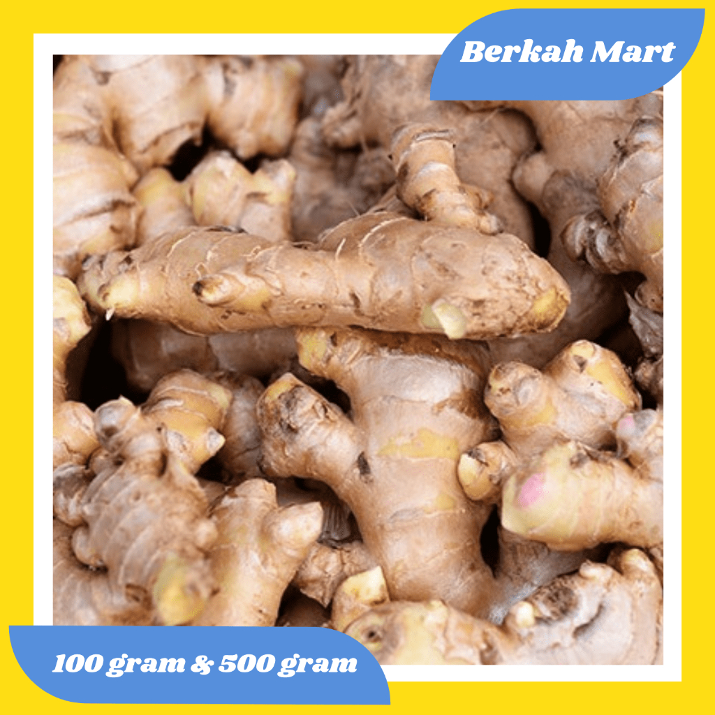 

JAHE SEGAR SUDAH DICUCI BERSIH - KEMASAN 100 GR & 500 GR