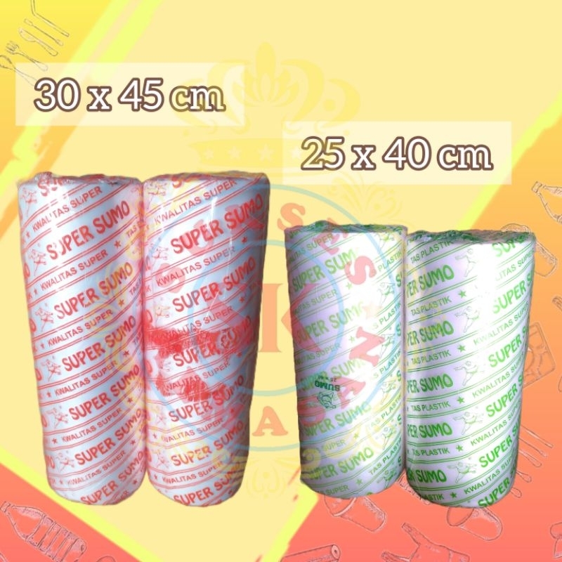 PLASTIK HD BUAH ROLL uk. 25x40 / 30x45