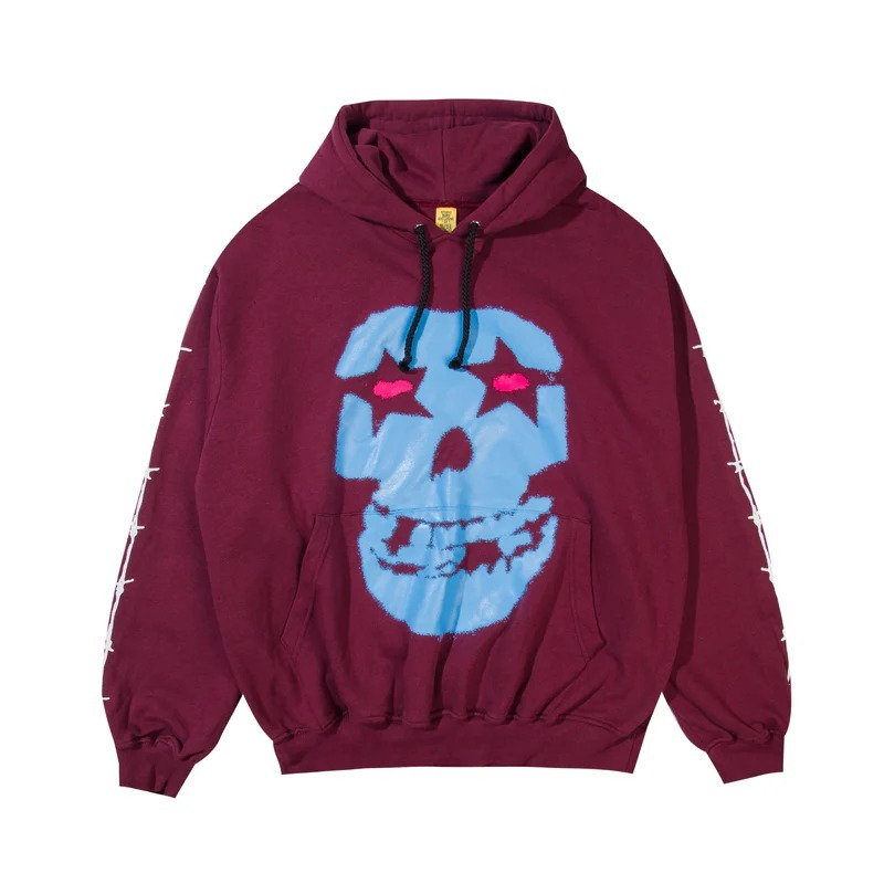 Jacket Buru Studio Misfits Hoodie - Maroon