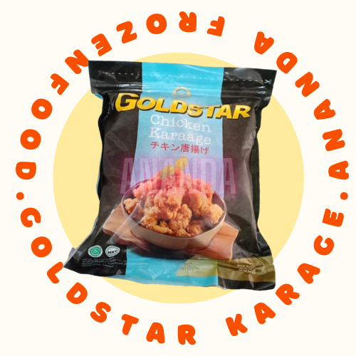 

Goldstar chicken karage 500gr - ananda frozen food