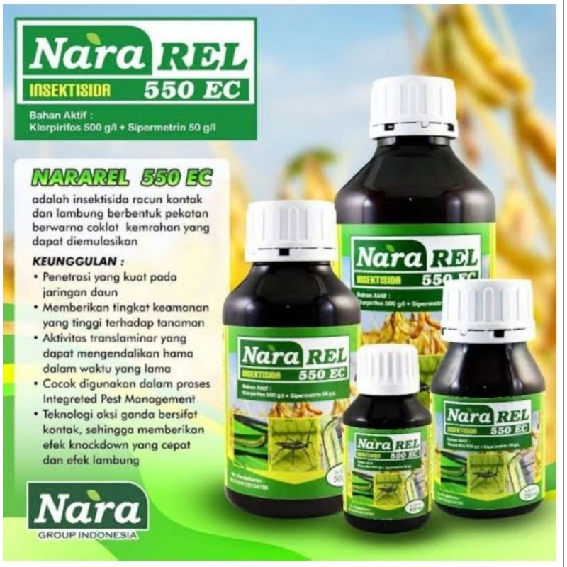 nararel 550EC ( Klorfirifos sipermetrin ) 250ml