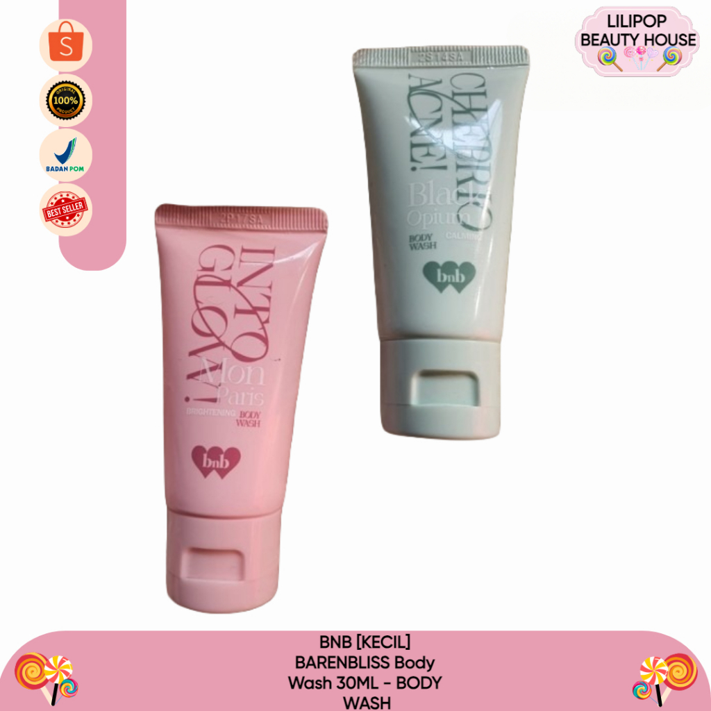 BNB BARENBLISS Body Wash 30ML - Body Wash Kecil